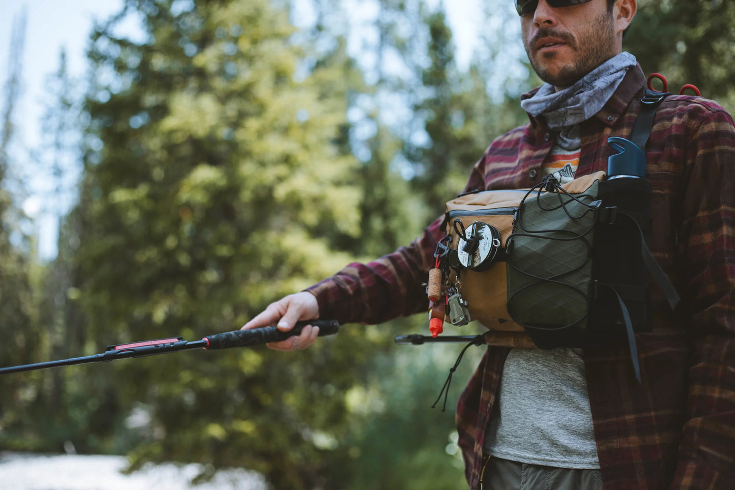 Tenkara Tactical Sling Pack - Coyote Brown