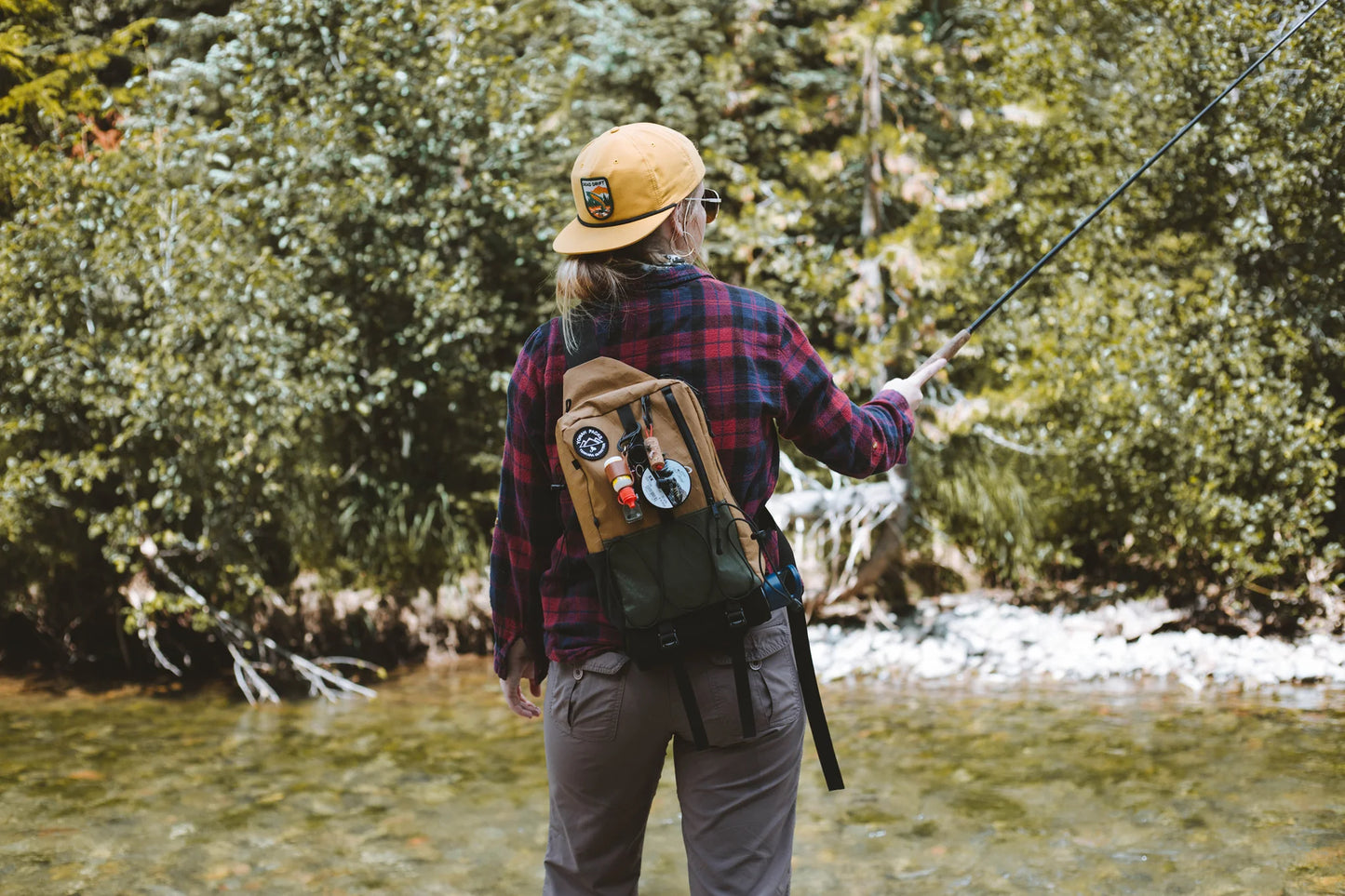 Tenkara Tactical Sling Pack - Coyote Brown