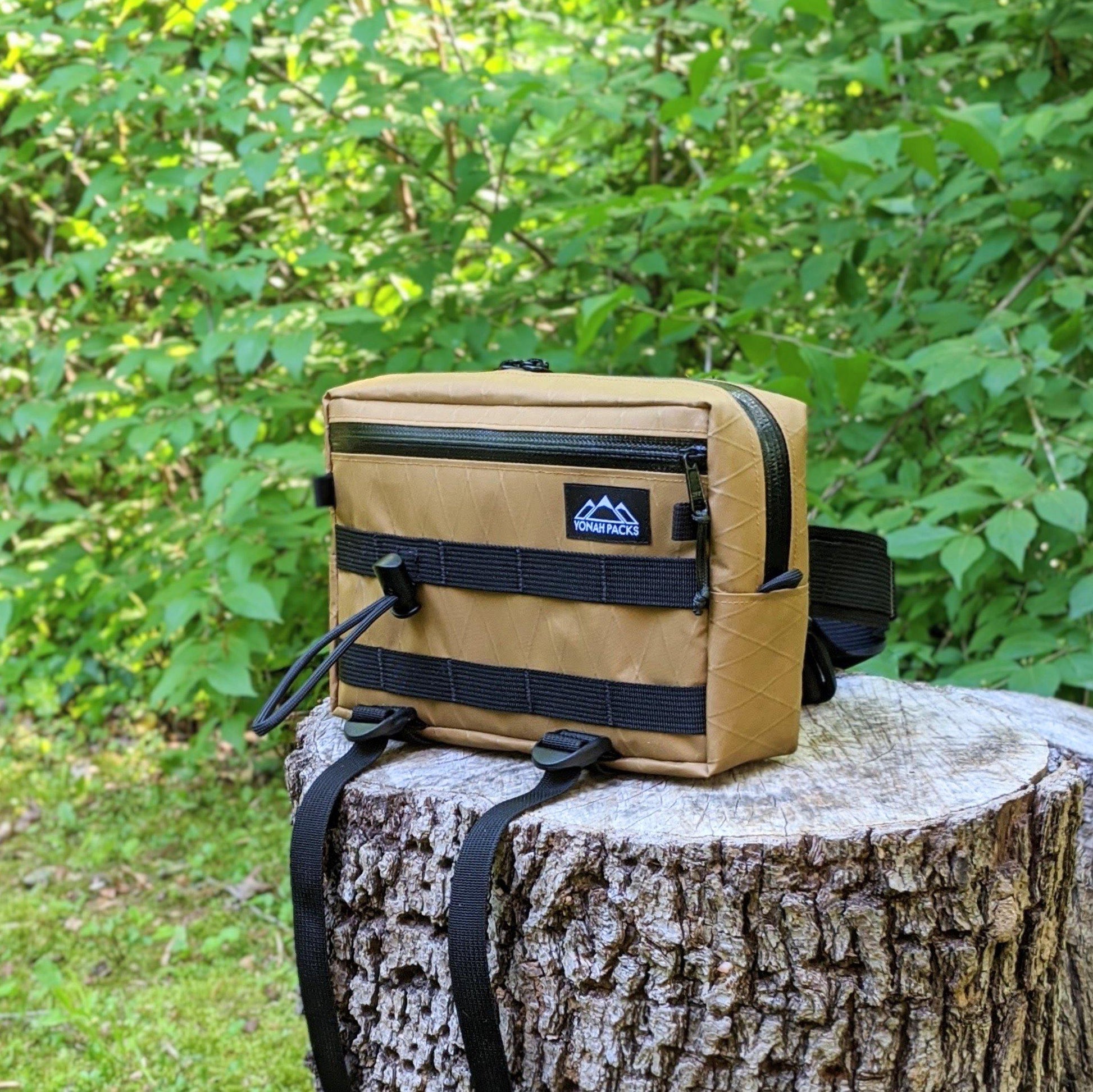 Tenkara Fanny Pack - Coyote Brown - Yonah Packs UK: Minimalist Tenkara Gear