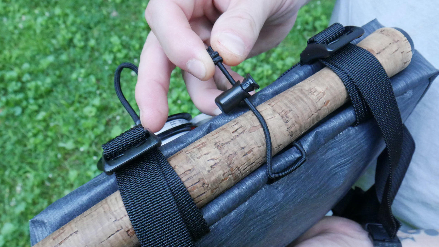 Tenkara Fanny Pack - Slate Gray - Yonah Packs UK: Minimalist Tenkara Gear